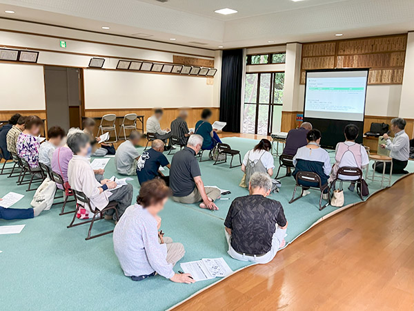 事前説明会の様子